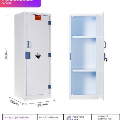 Industrial PP Acid Base Cabinet With High Anti-Corrosion Structural Strength|PP Acid and Base Storage Cabinet