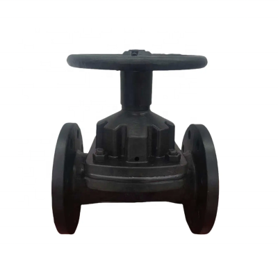 Diaphragm Valve Npt 1 Inc Flange Ductile Iron Rubber Soft Seal Type Anti-Corrosion Manual
