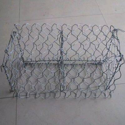 2.7mm Wire Gauge Steel Gabion Galvanised Surface Customized Size & Height photo-4