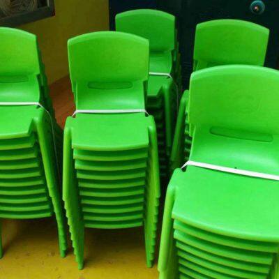 Plastic Chairs for Kindergartens, Children's Chairs With Backrests, Thickened Baby Stools, and a Combination of Children's Tables and Chairs for Home Use