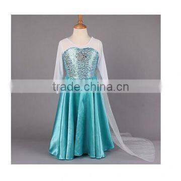 Wholesale Cheap 2015 Elsa Queen Dress For Girls D photo-4