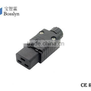Advanced Material Professional IEC C19 plug power cord/Computer connecter extention power cord/female power cord plug
