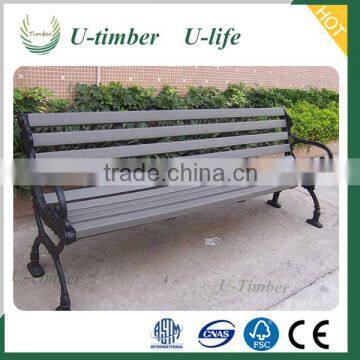 Garden Wood Composite Street Bench