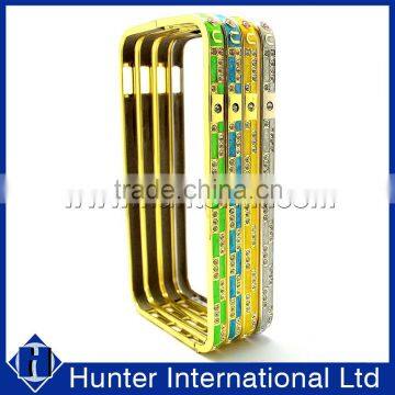 Beautiful Aluminum Bumper Diamond Case For IPhone6