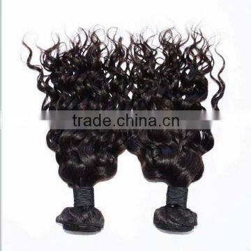 Premium Hair Weave Natural Wave Cheap And High Quality Hair Extension no Synthetic Hair photo-2