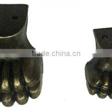 Protection corner tiger foot zinc alloy crafts base angle