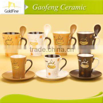 Stoneware Custom Printed Coffee Mugs