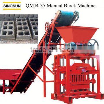 Professional Manual Block Machine QMJ4-35