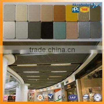 4mm/5mm 0.2mm PVDF aluminum composite roof panels