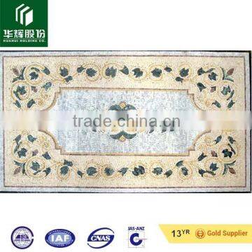 Water Jet Marble Modern House Dinning Flooring Carpet Design photo-2