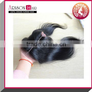 high quality natural color three part hair closure silk base closure looks natural