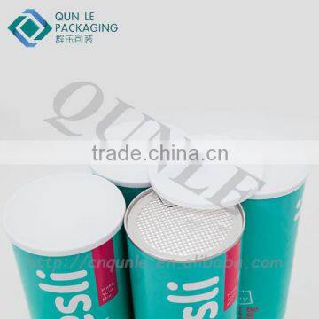 Custom Hermetic Food Grade Paper Box Cylinder Paper Box