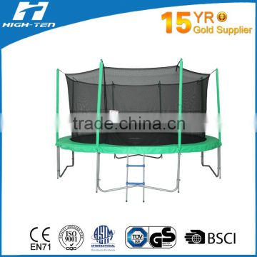 14ft Trampoline with Enclosure(TUV/GS,CE,LGA)