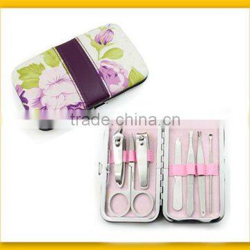 Flowery beauty manicure set