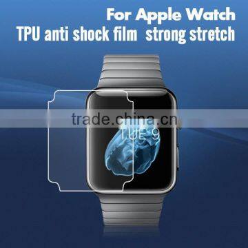 2015 New Design High Clear Full Cover Anti Shock Screen Protector High Flexibility Anti Shock Protective Film for Apple Watch photo-2