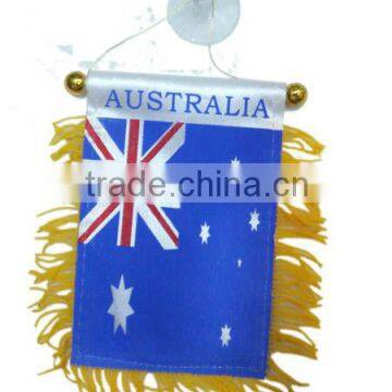 AUSTRALIA car flags,AUSTRRLIA car flag stand,fashion AUSTRRLIA fans product