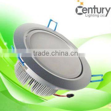 Recessed Frosted 9W led downlights fixture