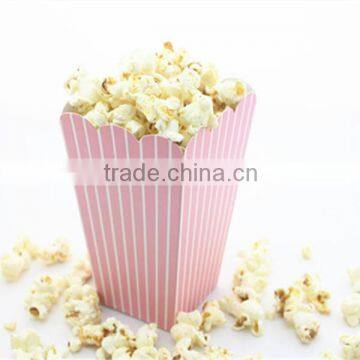 High quality custom printed disposable popcorn boxes