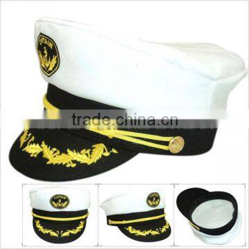 hot sale best quality sea captain caps and ship master caps and hats                        
                                                Quality Choice