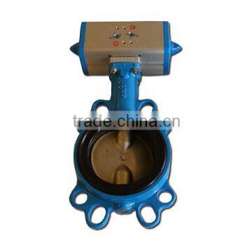 hydraulic actuator butterfly valve