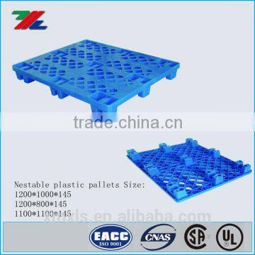 Европейская тара Epal из HDPE/PP, складываемый пластиковый поддон с сетчатыми решетками размером девять футов. Лучший выбор по качеству.