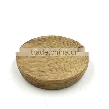 Beige Ribbed Polyresin Bathroom Accessories Set for Hotel and Home photo-2