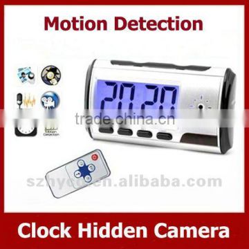 motion sensor multi-function clock camera, desk clock hidden camera