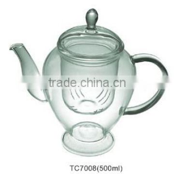 Hot Sale Borosilicate Glass Teapot Infuser