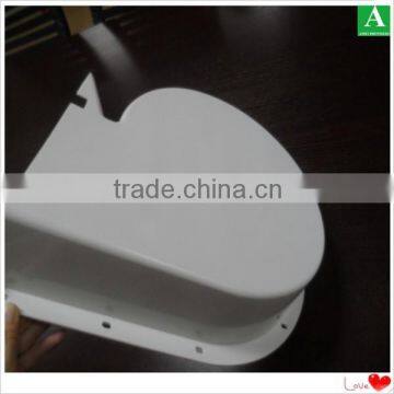 Customized Vacuum Forming White Plastic Machine Cover photo-6
