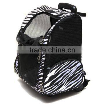 2014 Zebra Pet Dog Strolley Bag