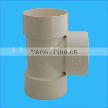 PVC tee fitting for dewatering