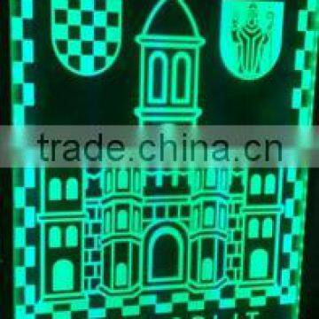 Edgelight Light Guide Sheet With Laser Dot and V-Cutting Progress Art Craft photo-3