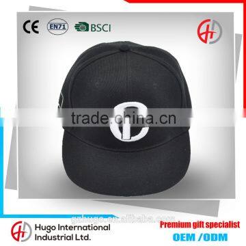 OEM Customized Top Design Cool Fashion Good Quailty Embroidered Unisex Adjustable Fitted Hip-Hop Bboy Flat Brim Snapback Cap