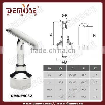 glass railing stand off and support brackets for holding glass