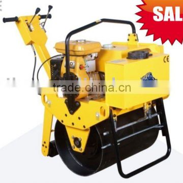 SALE!!! gasoline engine 5HP, hydraulic single drum vibratory road roller FHR-600 with CE