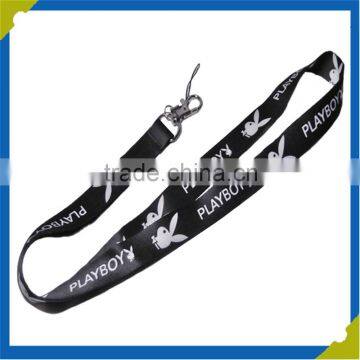 purple color printing white logo width 1cm neck strap lanyard manufacturer