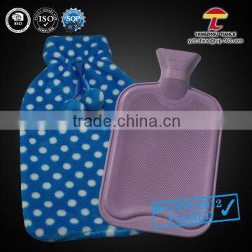 bs 2l natural rubber hot water bottle cover