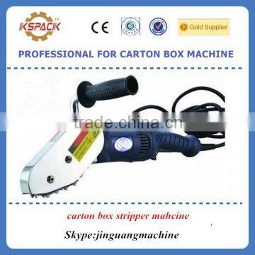 carton machine price / paperbopard waste stripper machine / carton box stripper machine