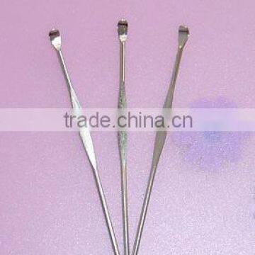 Metal Silvery Carbon Steel Ear Wax Remover