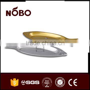 Stainless Steel Fish Shape Meat Trays photo-3