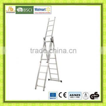 High quality aluminum step ladder EN131 GS/TUV