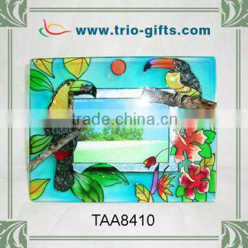 Fashion decorative stained glass photo picture frame