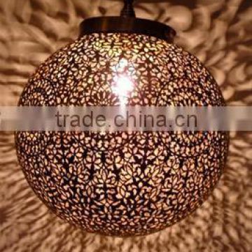 MOROCCAN LAMP, IRON HANGING LAMP, CEILING MOROCCAN LAMP