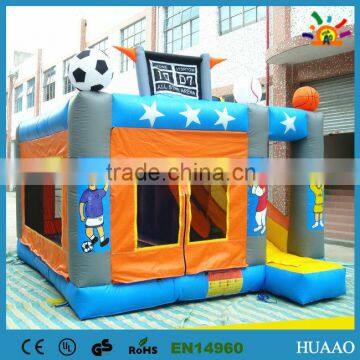 All star arena inflatable sporting castle