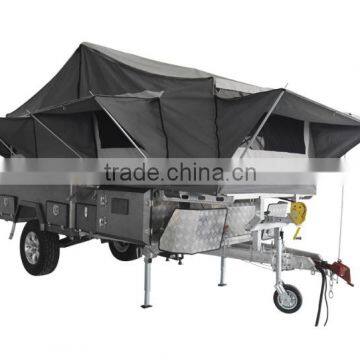 Hard Floor Forward Folding Camper Trailer for Sale with Water Tank                        
                                                                Most Popular