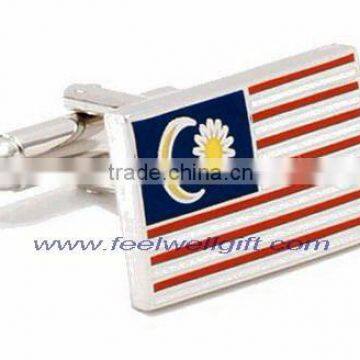 national flag cufflinks