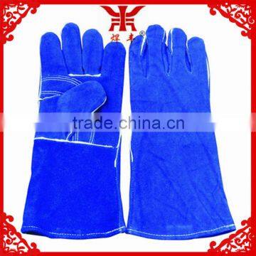 Leather Welding Gloves Fully Lined With Terry Mining Safety Equipment photo-2