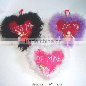 valentine heart hanging