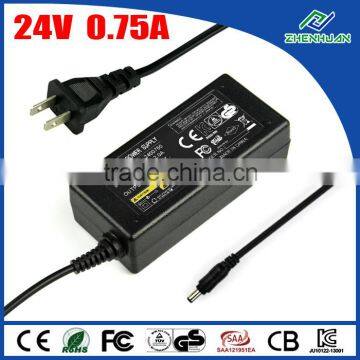 AC to DC adapter 24V 0.75A power supply for xbox one 220V