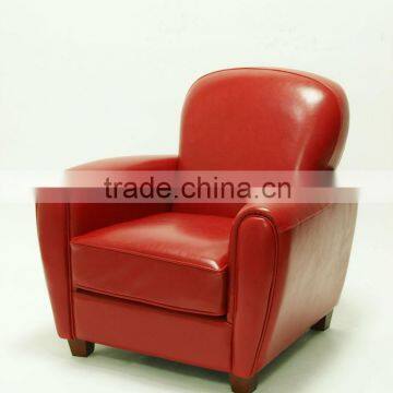 Home furniture use single seat leather sofa chair/leather armchair(KS-7026)